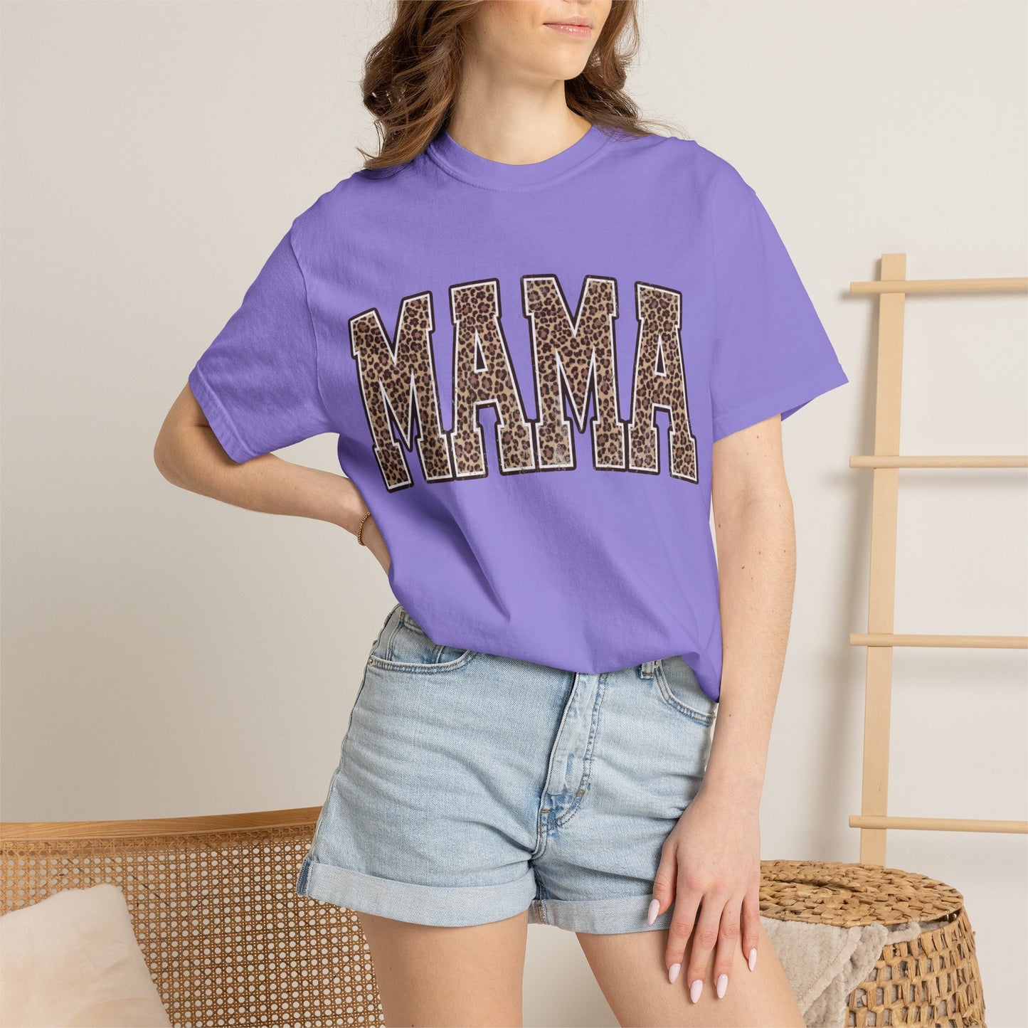 Comfort Colors - Mama Leopard