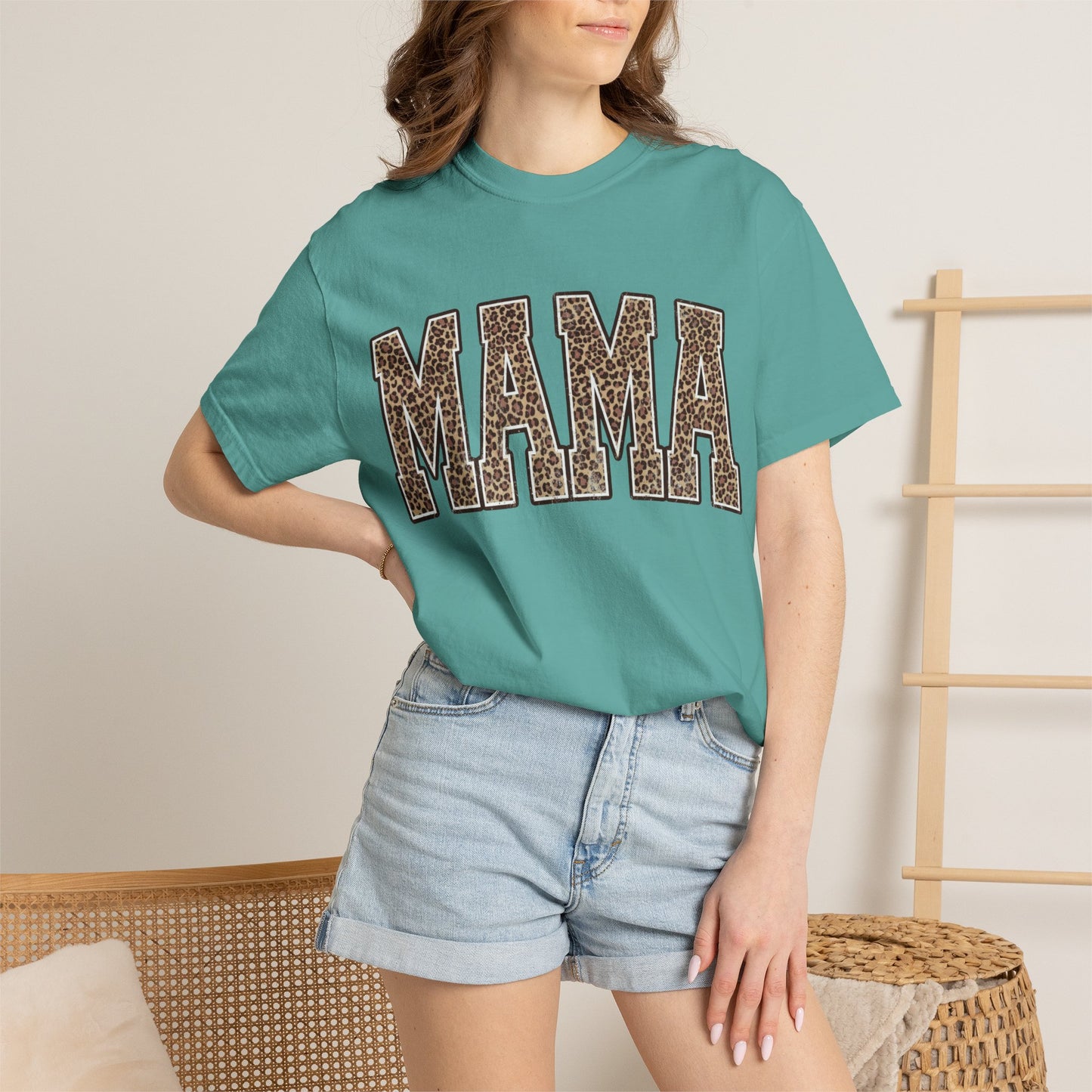 Comfort Colors - Mama Leopard