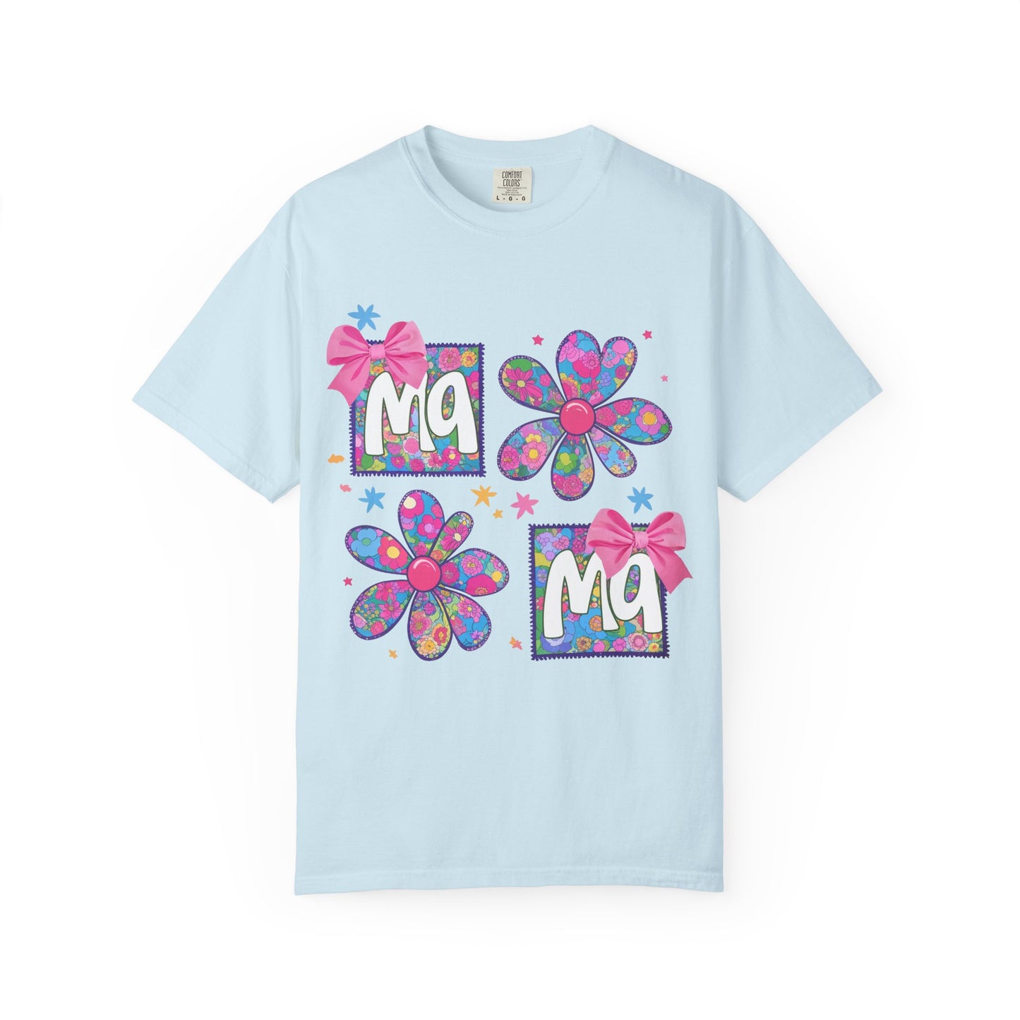 Comfort Colors  Mama - Floral TShirt