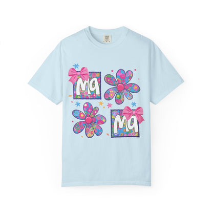Comfort Colors  Mama - Floral TShirt