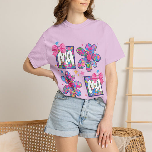Comfort Colors  Mama - Floral TShirt