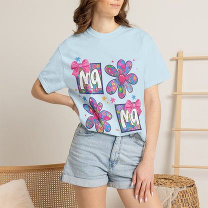 Comfort Colors  Mama - Floral TShirt