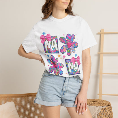 Comfort Colors  Mama - Floral TShirt