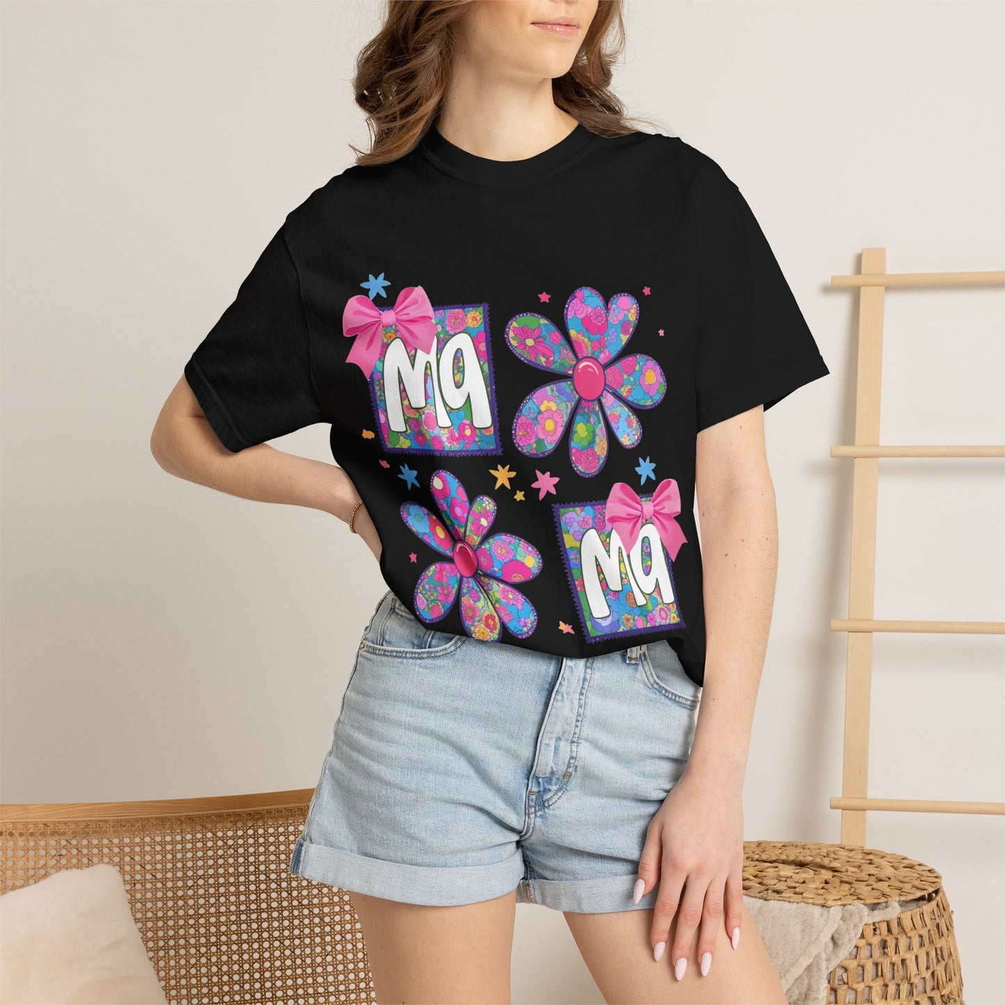 Comfort Colors  Mama - Floral TShirt