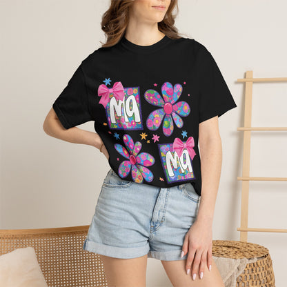 Comfort Colors  Mama - Floral TShirt
