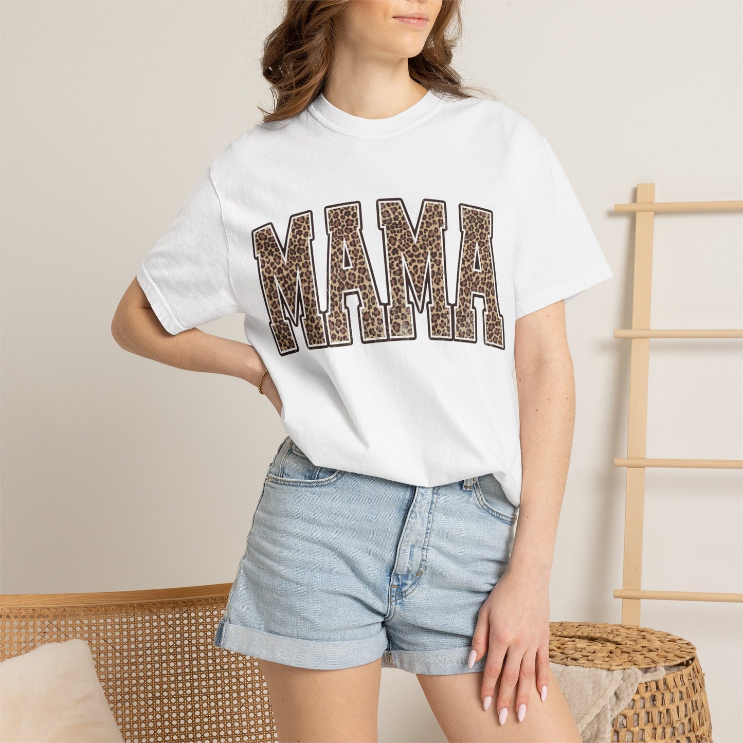 Comfort Colors - Mama Leopard