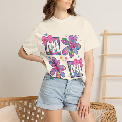 Comfort Colors  Mama - Floral TShirt