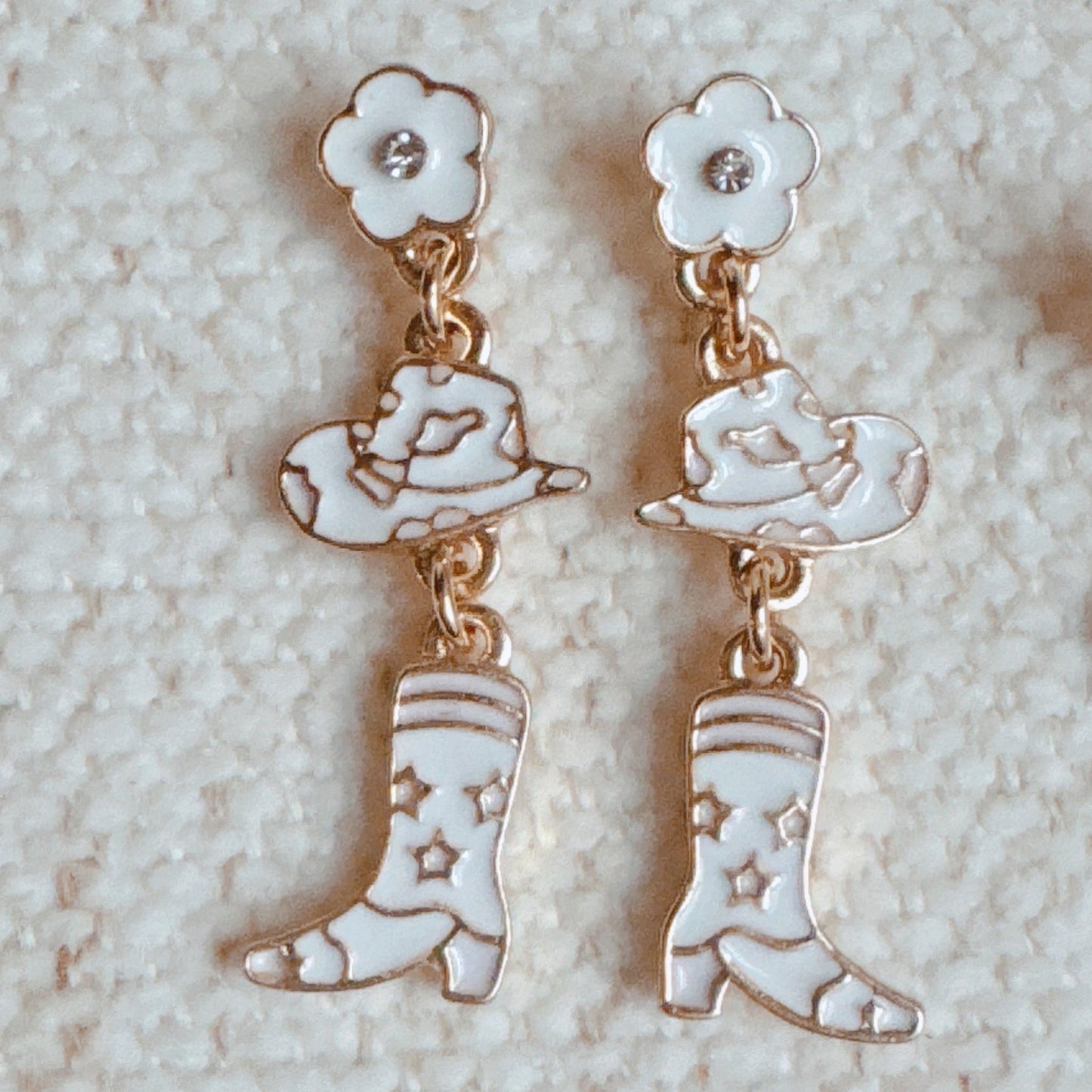 Yee-Haw Boot Dangle Earrings